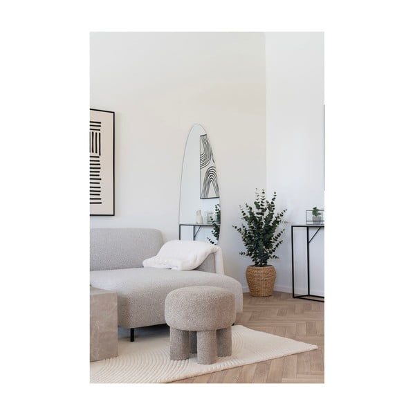 Кремав ръчно изработен вълнен килим 160x230 cm Pune – House Nordic-image-4