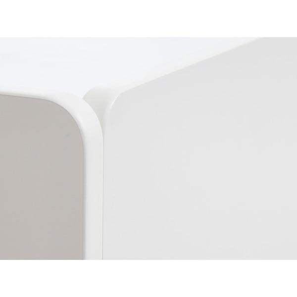 Бяла маса за телевизор 160x55x45 cm Bera – Unique Furniture-image-3