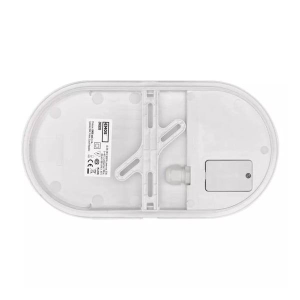 Бяла LED светлина за таван 14,5x27 cm Qari - EMOS-image-3