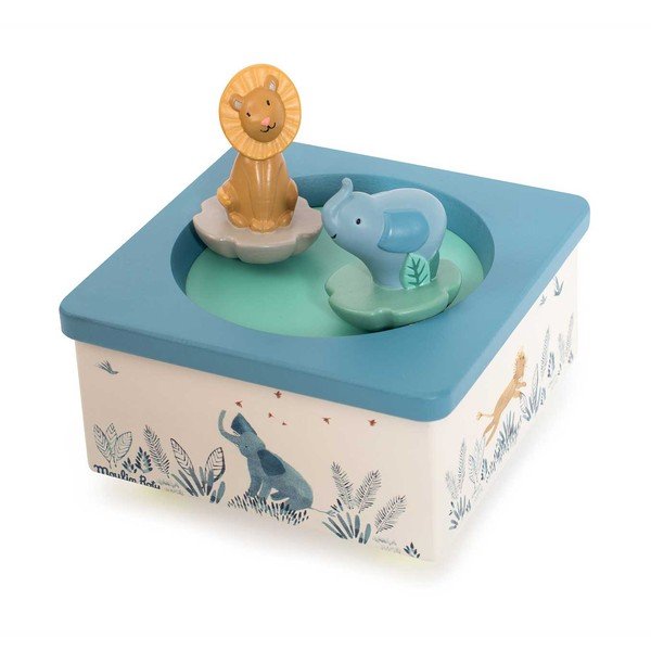Музикална играчка Sous mon Baobab - Moulin Roty