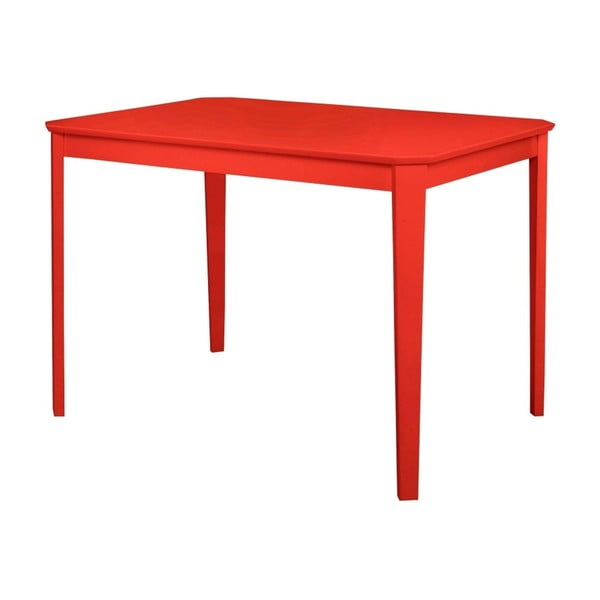 Červený jídelní stůl Støraa Trento, 76 x 110 cm