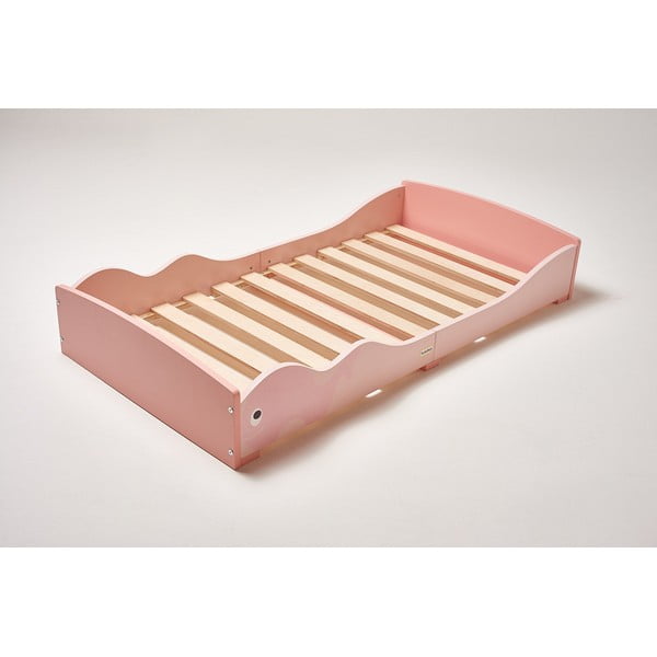 Розово детско легло 70x140 cm Whale - Rocket Baby-image-1