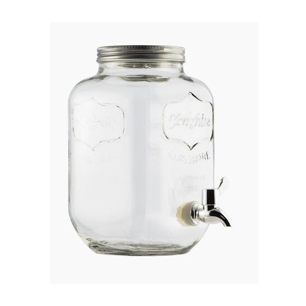 Skleněný barel na limonády Dispenser, 4 l-image-2