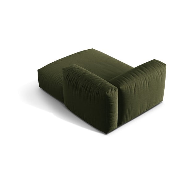 Зелен модул за диван (десен ъгъл) Martina – Micadoni Home-image-2