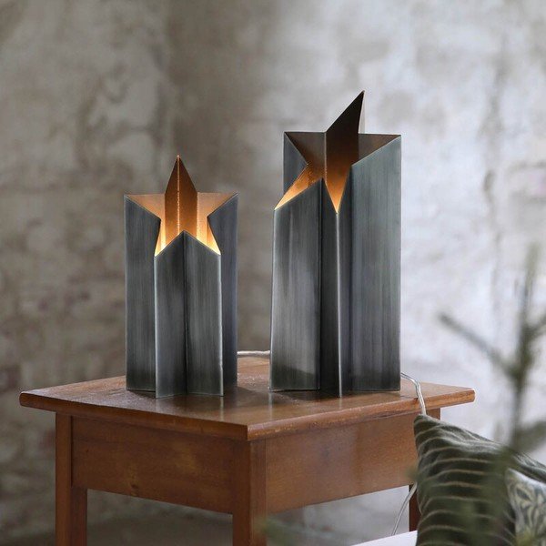 Сива светлинна декорация Asteri – Markslöjd-image-1