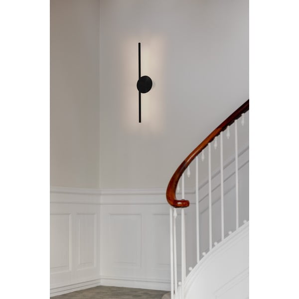 Черна метална LED затъмняваща се стенна лампа Omni Wall – UMAGE-image-1