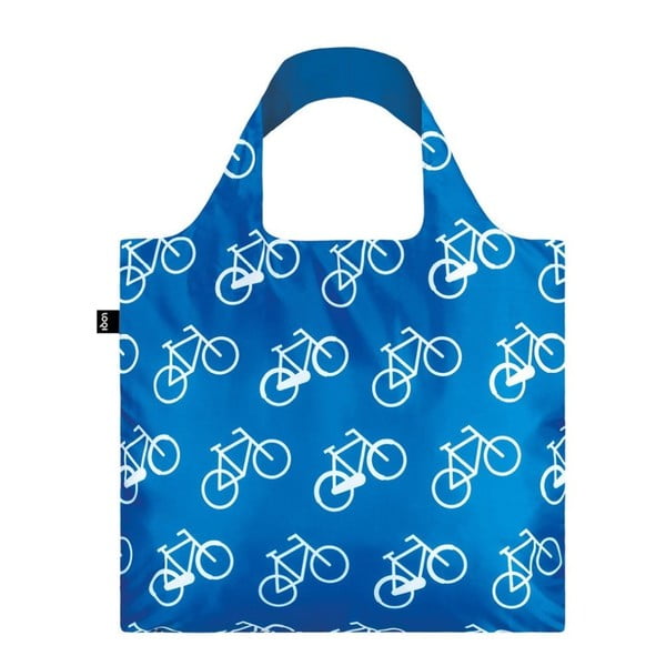 Сгъваема чанта за пазаруване за велосипеди с джоб - LOQI