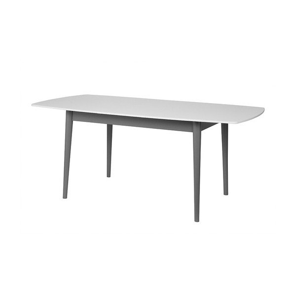Šedý rozkládací jídelní stůl Durbas Style Oslo, 150 x 90 cm-image-1