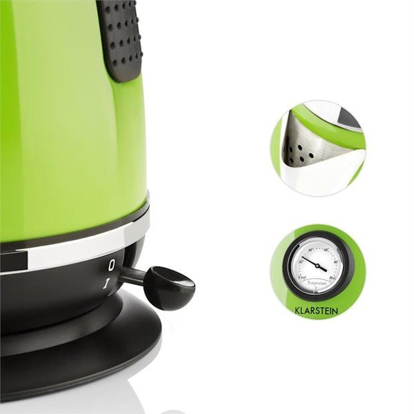 Зелен чайник Aquavita Chalet - Klarstein-image-3