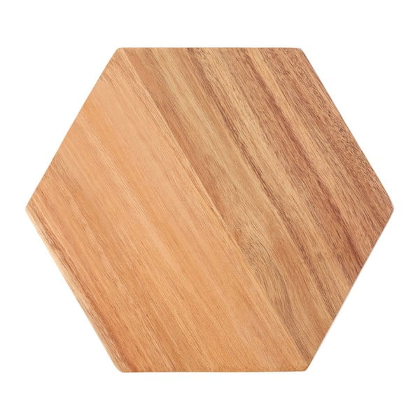 Дъска за рязане от акациева дървесина, шестоъгълник, 24 x 28 cm - Premier Housewares