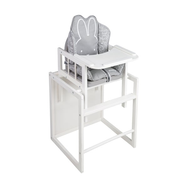Сива подложка за детски стол за хранене Miffy – Roba-image-1