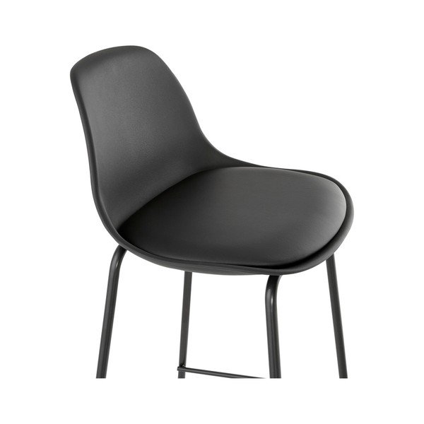 Черен мини бар стол Escal - Kokoon-image-3