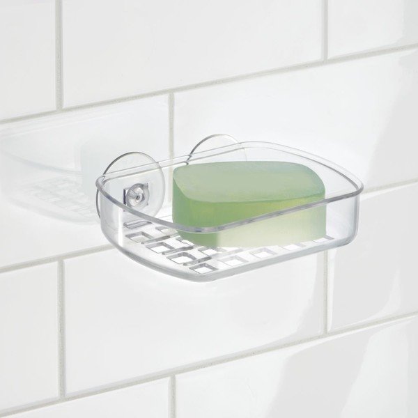 Прозрачен самозадържащ се диспенсер за сапун Suct Basic - iDesign-image-2