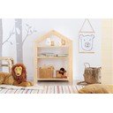 Детска етажерка от борова дървесина Stela, 40 x 60 cm - Adeko