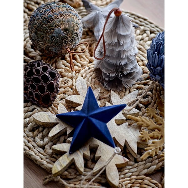 Комплект от 4 висящи коледни декорации Misba - Bloomingville-image-2