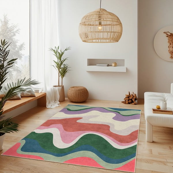 Килим подходящ за пране 120x180 cm Squiggly Breeze – Mila Home-image-2