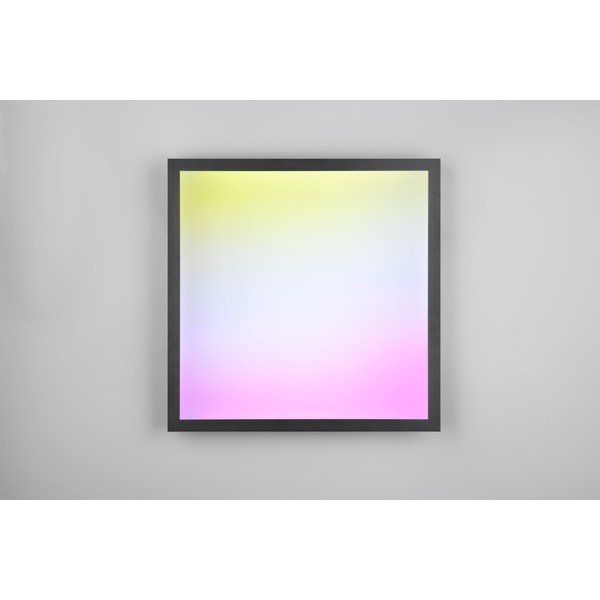 Черна LED лампа за таван 44,5x44,5 cm Beta - Reality-image-2