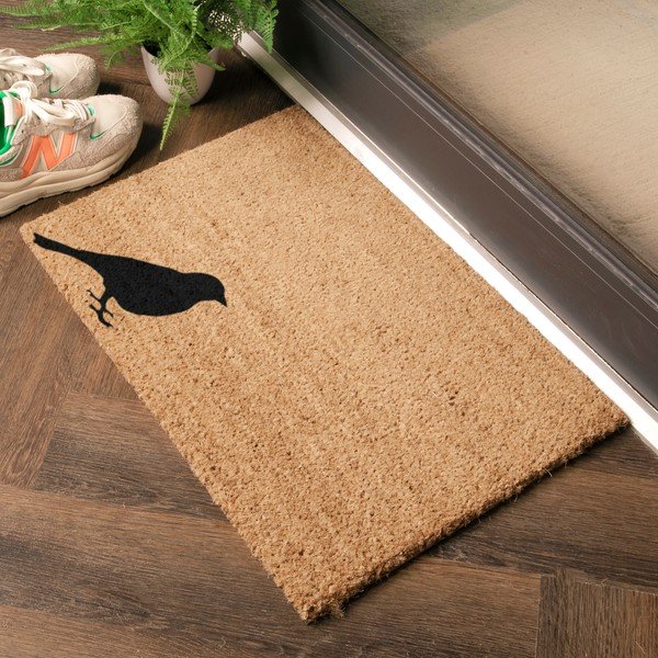 Изтривалка от кокосови влакна 40x60 cm Bird – Artsy Doormats-image-1