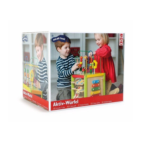 Dřevěná hračka Legler Activity Cube-image-2