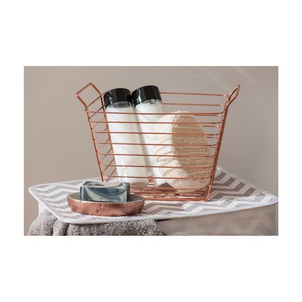Медна кошница за съхранение Mafalda, 17 x 21 cm Shine - Premier Housewares-image-1