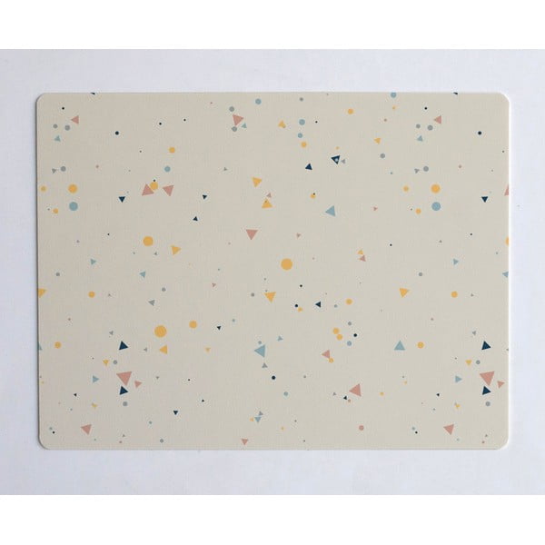 Бежова подложка за маса , 55 x 35 cm Tiny Geometry - The Wild Hug