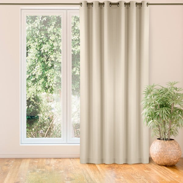 Завеса в кремав цвят 220x300 cm Carmena - Homede-image-1