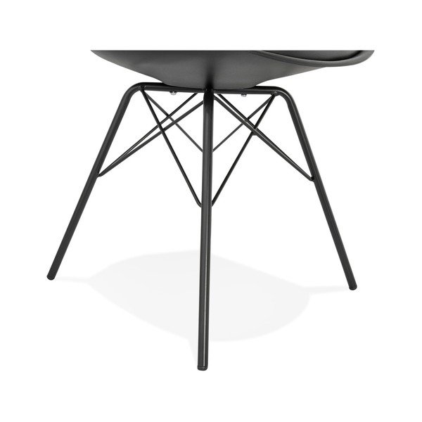 Черен трапезен стол Fabrik - Kokoon-image-3