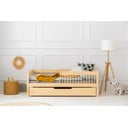 Детско разтегателно легло с място за съхранение с включена подматрачна рамка в естествен цвят 120x200 cm CPW – Adeko