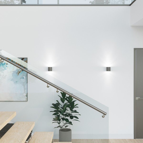 Тъмносив прожектор ø 10 cm Roda – Sollux-image-4