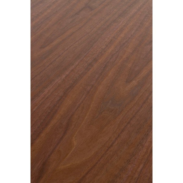 Кръгла трапезна маса от декор от орех ø 120 cm Laurent – White Label-image-1