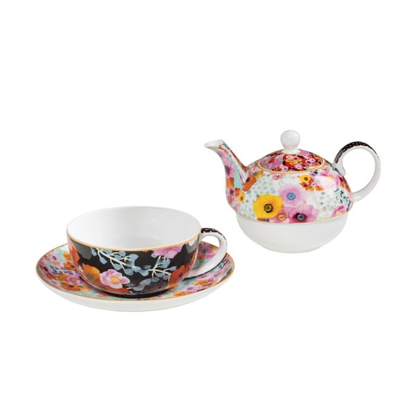 Комплект чайник и чаша от костен порцелан Bloems - Maxwell & Williams