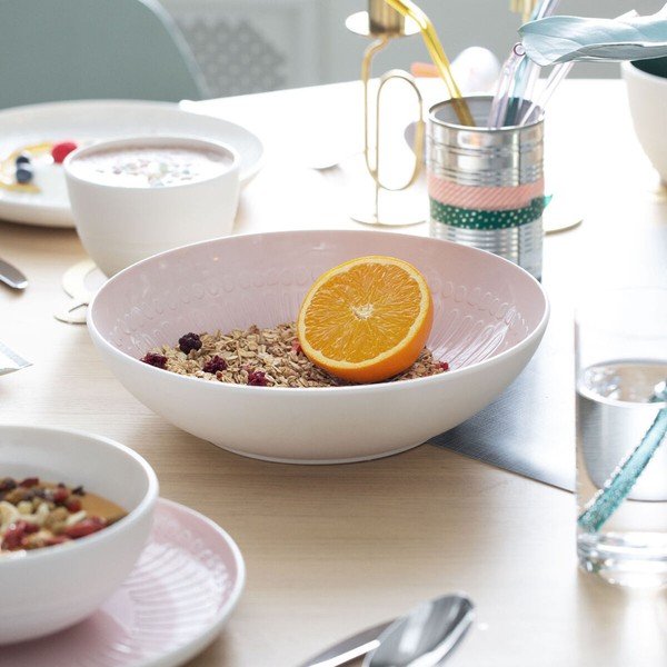 Порцеланова чиния за сервиране от бял и розов порцелан Villeroy & Boch Blossom, ⌀ 26 cm it's my match - Villeroy&Boch-image-3