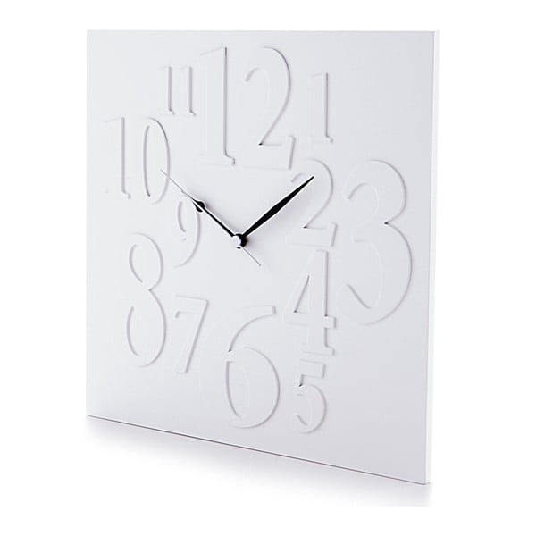 Бял стенен часовник Mix White - Tomasucci-image-2