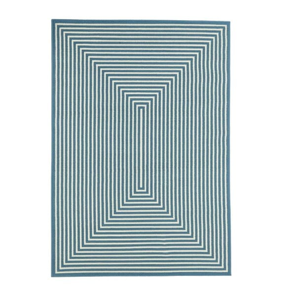 Син килим за открито , 200 x 285 cm Braid - Floorita