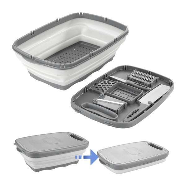 Многофункционална дъска за рязане 24x34 cm - Maximex-image-4