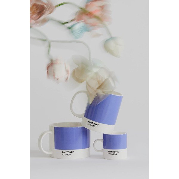Лилава порцеланова чаша 375 ml Very Peri 17-3938 – Pantone-image-1