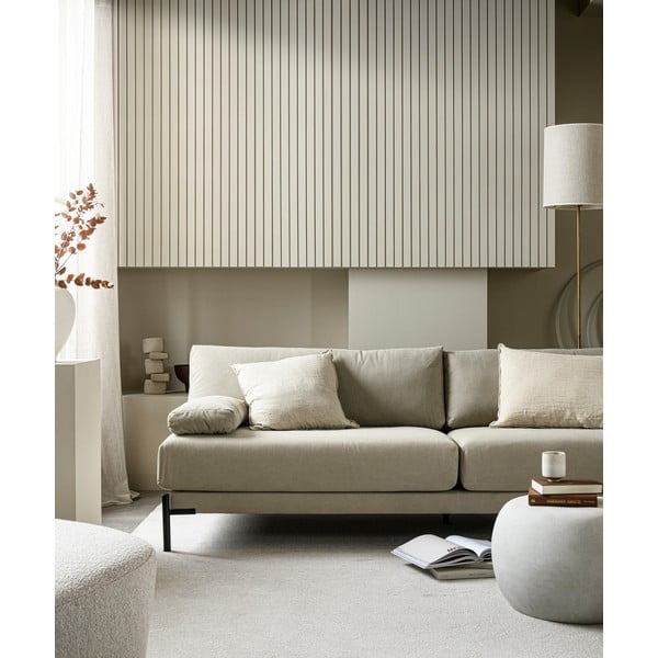 Бяла кръгла масичка за кафе ø 50 cm Pebble – vtwonen-image-1