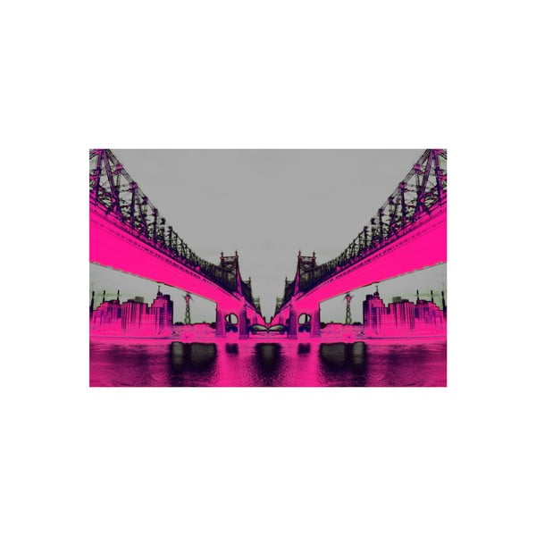 Obraz Night Vision Pink, 81 x 122 cm