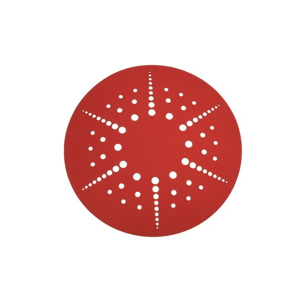 Koberec Circles 170 cm, červený