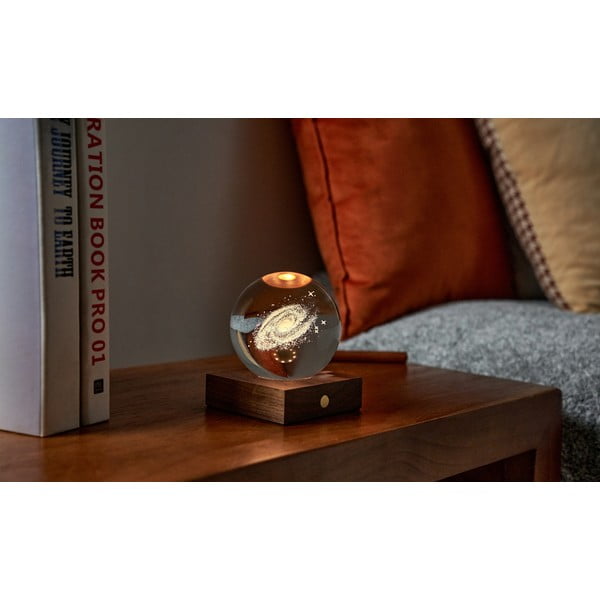 Тъмнокафява светлинна декорация с USB Amber – Gingko-image-4