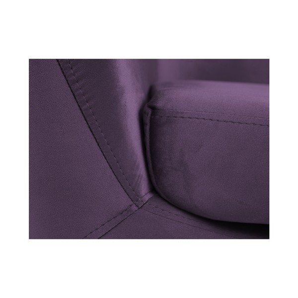 Fialové křeslo Mazzini Sofas Amelie-image-3