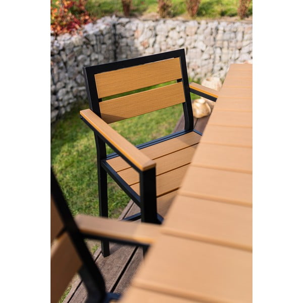 Градински бар комплект в естествен цвят за 4 души Nova - Bonami Selection-image-2