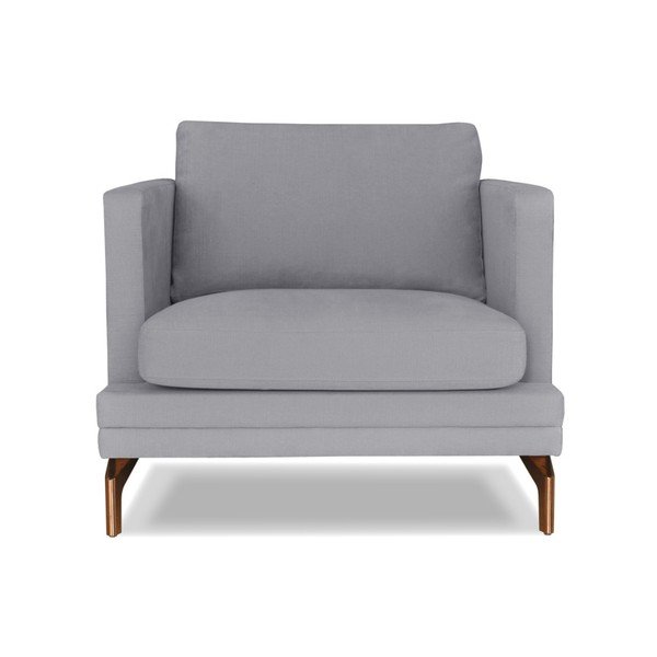 Šedé křeslo Windsor & Co. Sofas Jupiter