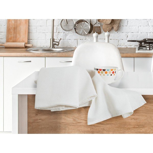 Памучни кърпи в комплект от 3 броя 40x60 cm Wafle - B.E.S.-image-2