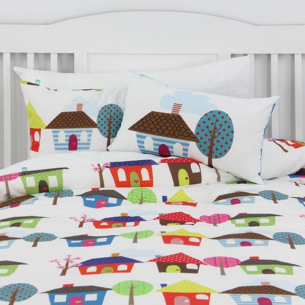 Povlak na peřinu a polštář Happy Homes 140x200 cm-image-2