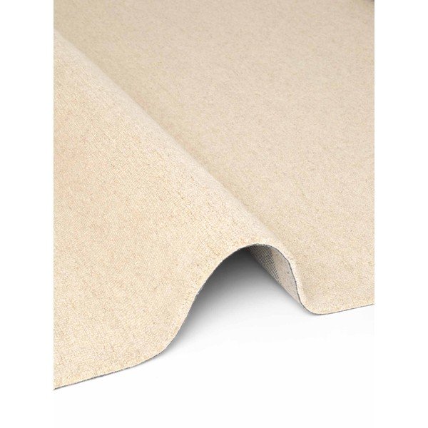 Бежов ръчно изработен вълнен килим 140x200 cm Puristic Knots – Elle Decoration-image-4