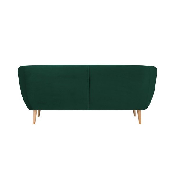 Zelená třímístná pohovka Mazzini Sofas Amelie-image-4