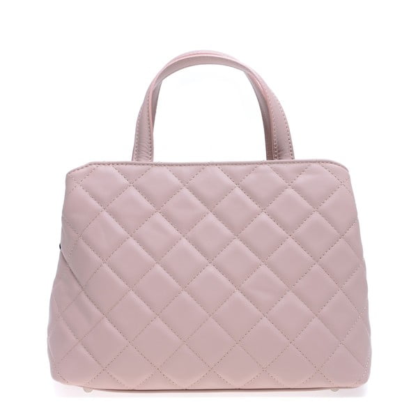 Розова кожена чанта Allesia - Roberta M