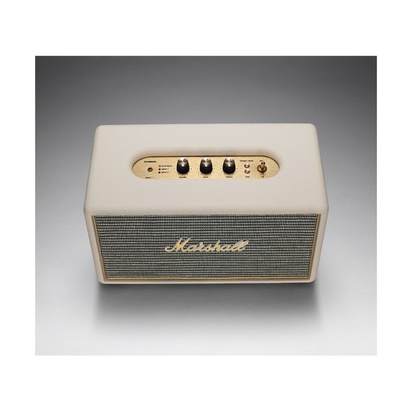Кремавобяла тонколона с Bluetooth връзка Stanmore Multi-room - Marshall-image-1