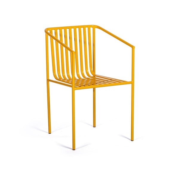 Комплект от 2 жълти градински стола Cecile - Bonami Selection